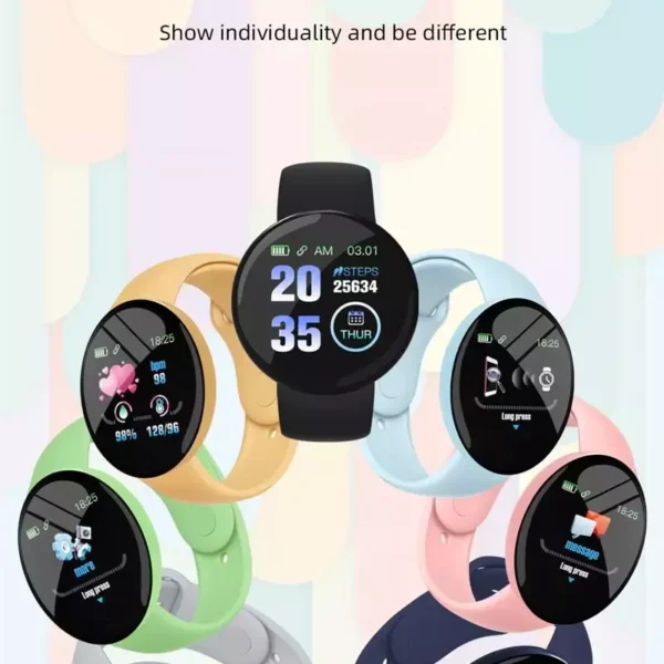 A-Round Smart Watch Smart Bracelet Sport Android con Sveglia